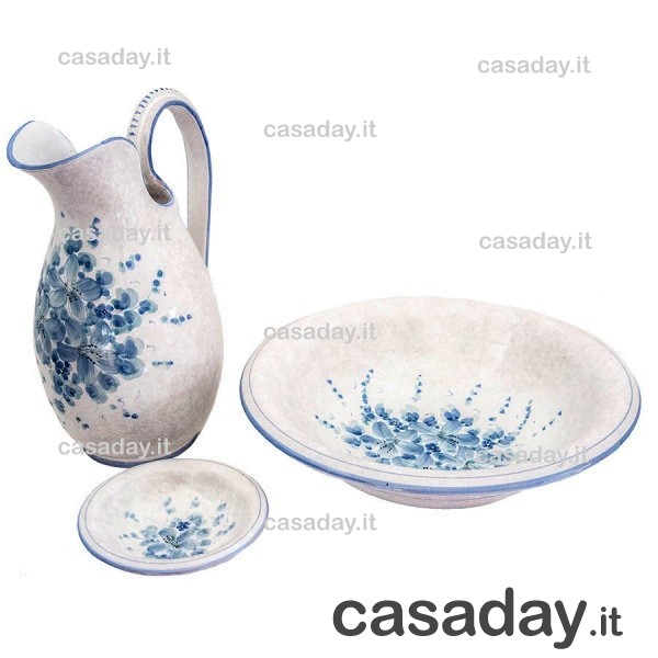 CERAMICA X LAVABO DERUTA DECORATA 